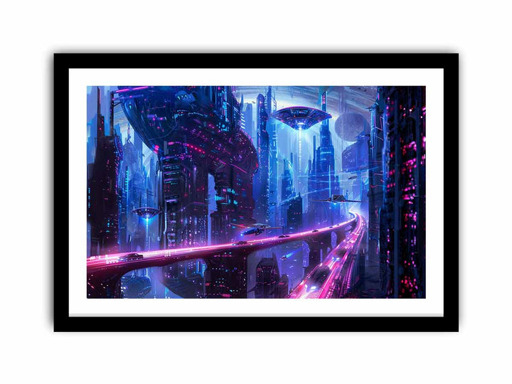 Future City  Art Print