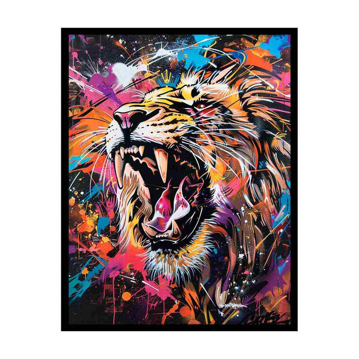 Roar   Painting