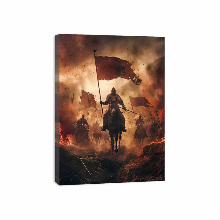 Historical Epic  Canvas Print