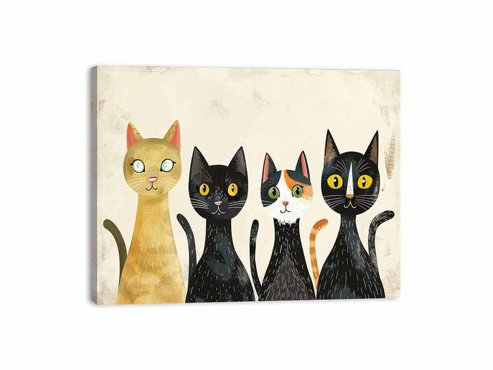 Cats  Canvas Print