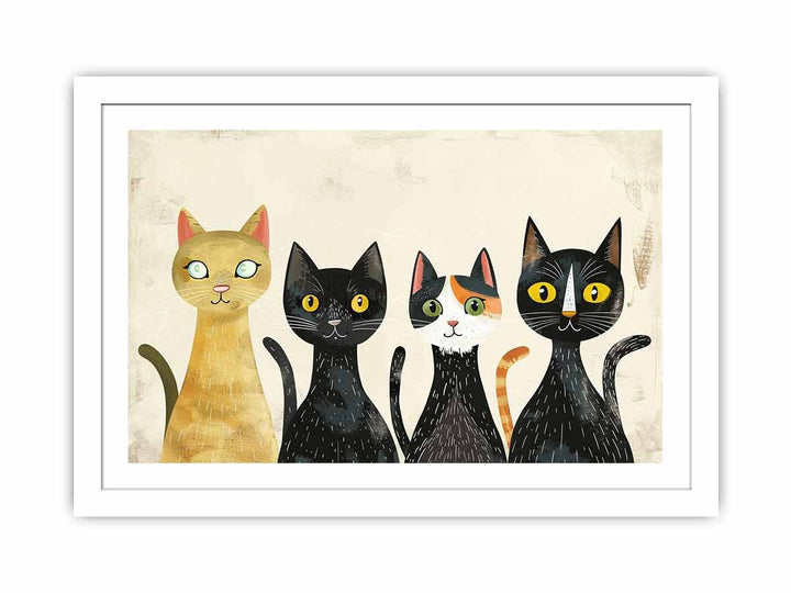 Cats  Streched canvas