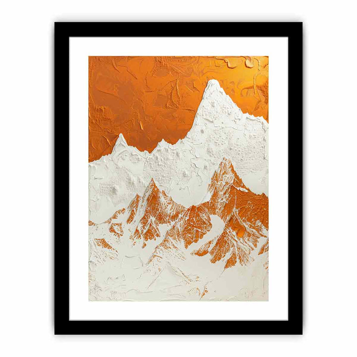 3D Mountian   Art Print