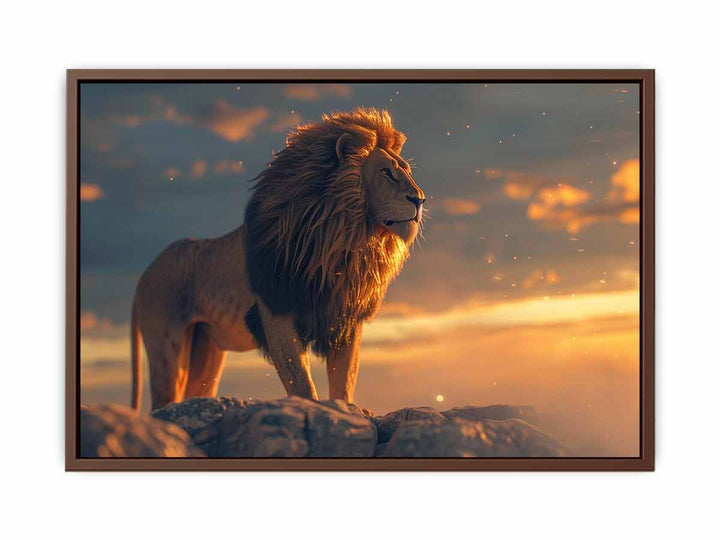 Stunning Lion  Poster