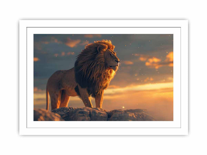 Stunning Lion Streched canvas