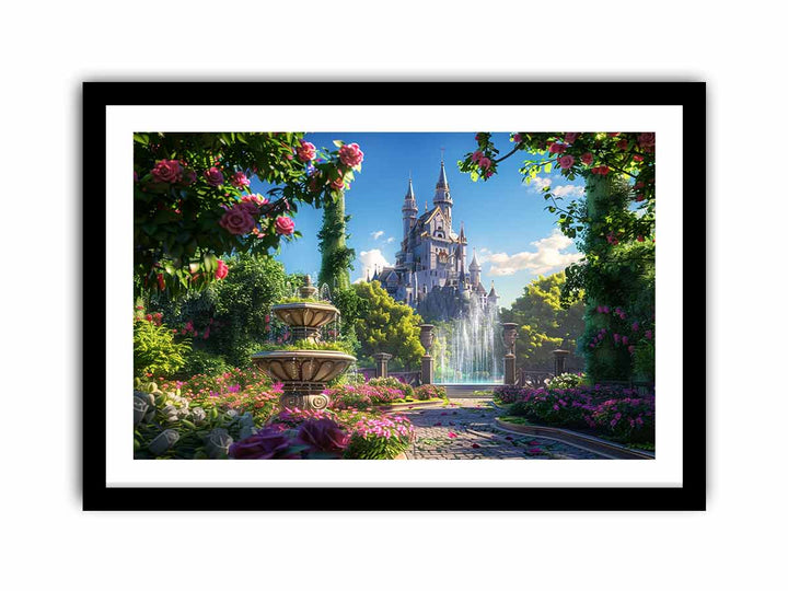 Fairytale Castle   Art Print