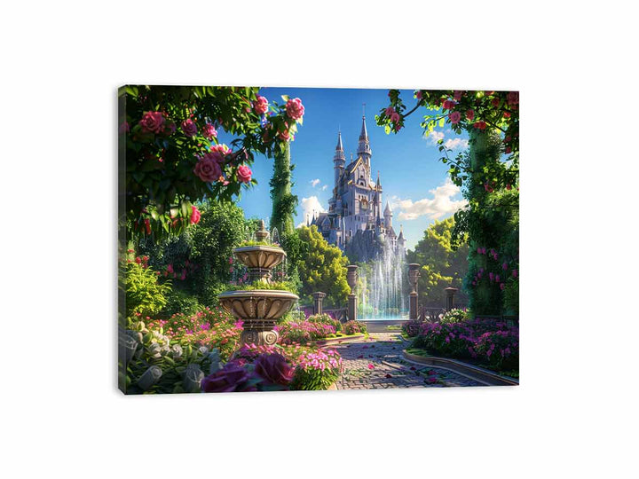 Fairytale Castle  Canvas Print