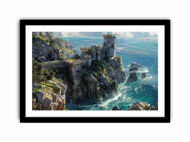 Magestic Castle  Art Print