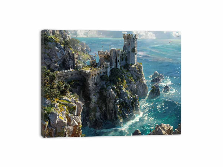 Magestic Castle Canvas Print