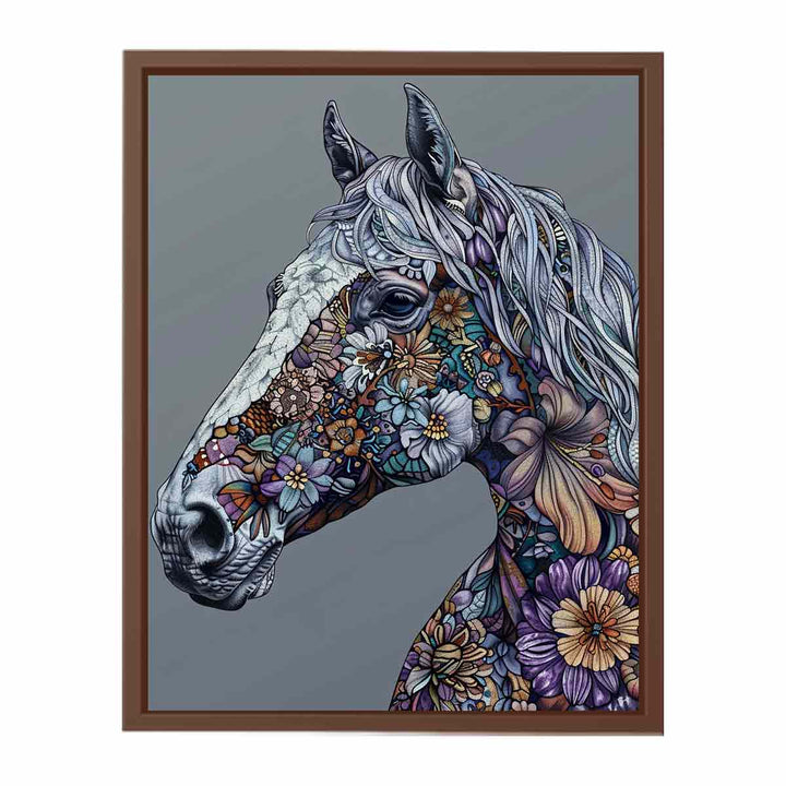 Colorfull Horse   Poster