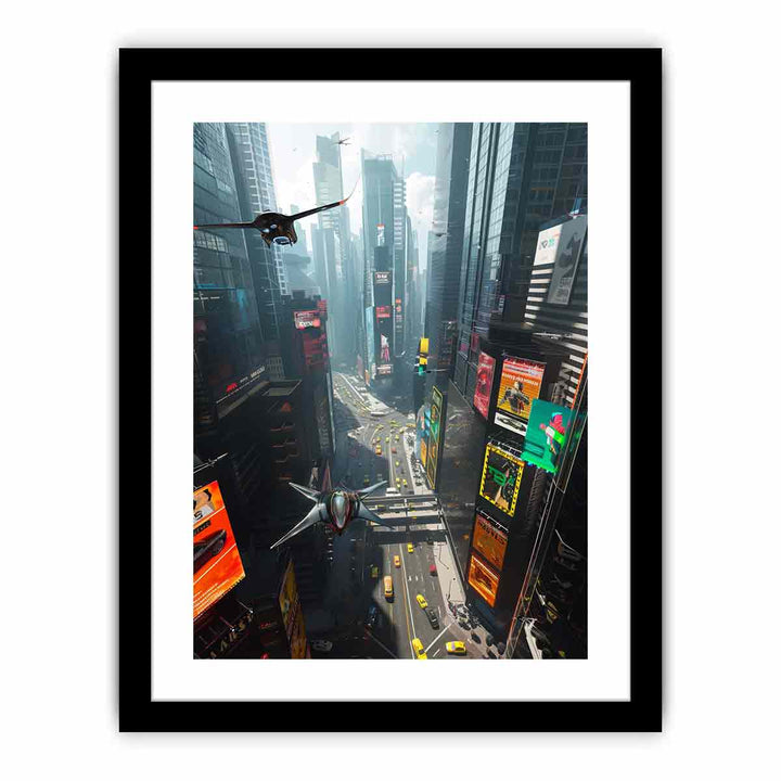 Cityscape   Art Print