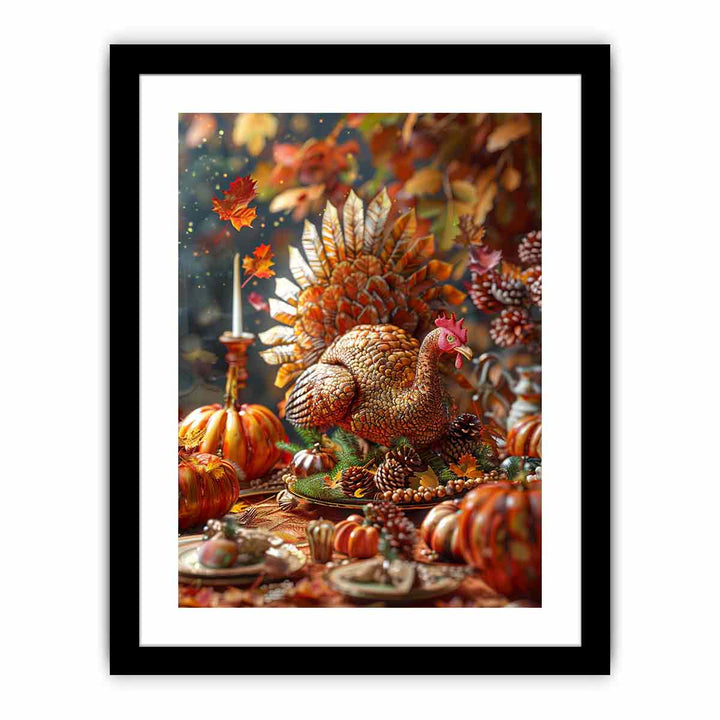 Turkey   Art Print