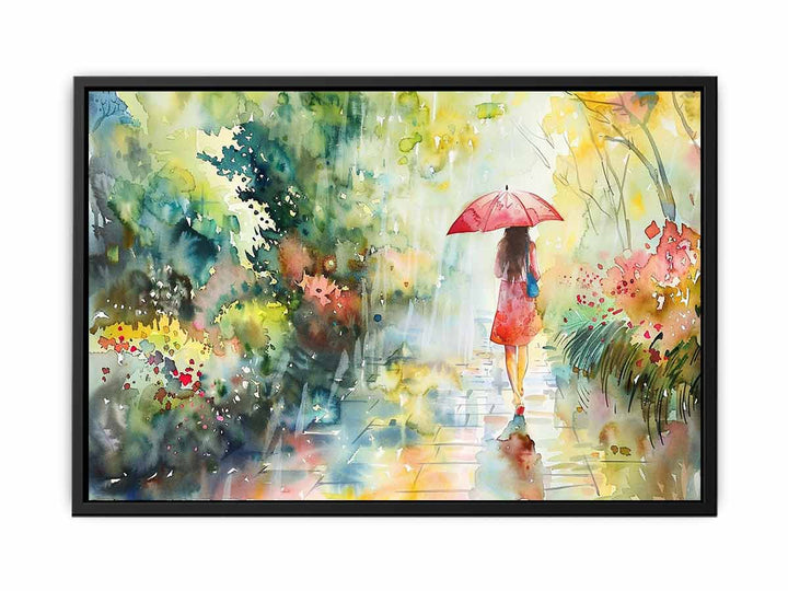 Rain Walk  Painting