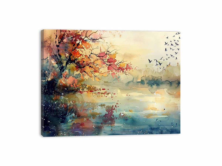 Watercolors Canvas Print