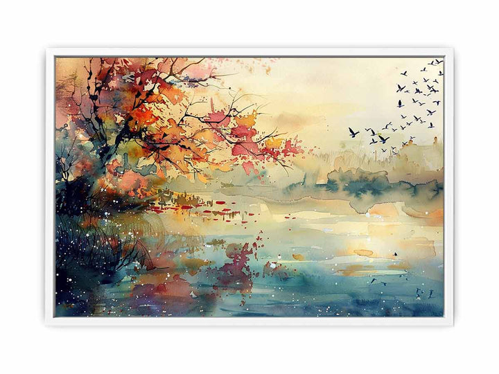 Watercolors Framed Print