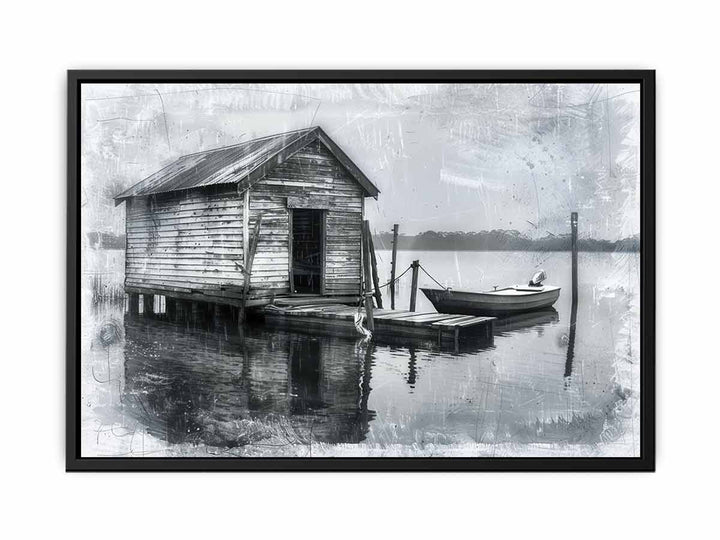 Fishing Shack   Painting