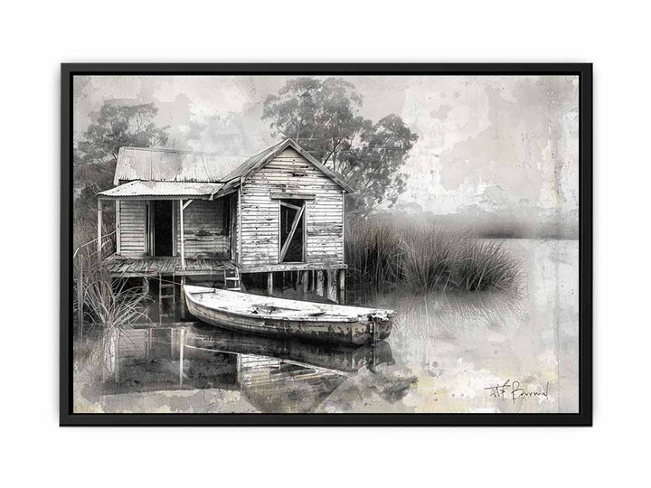 Fishing Shack   Painting