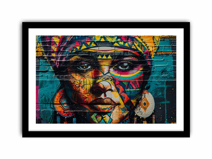 Street Mural  Art Print