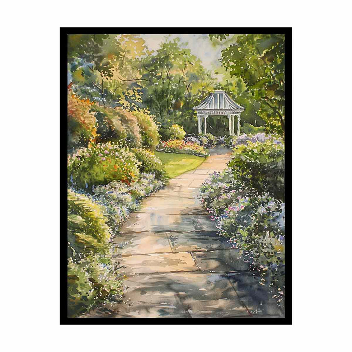 Hamptons Garden   Painting