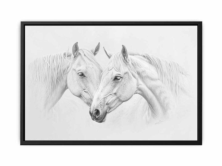 Two Horses   Painting