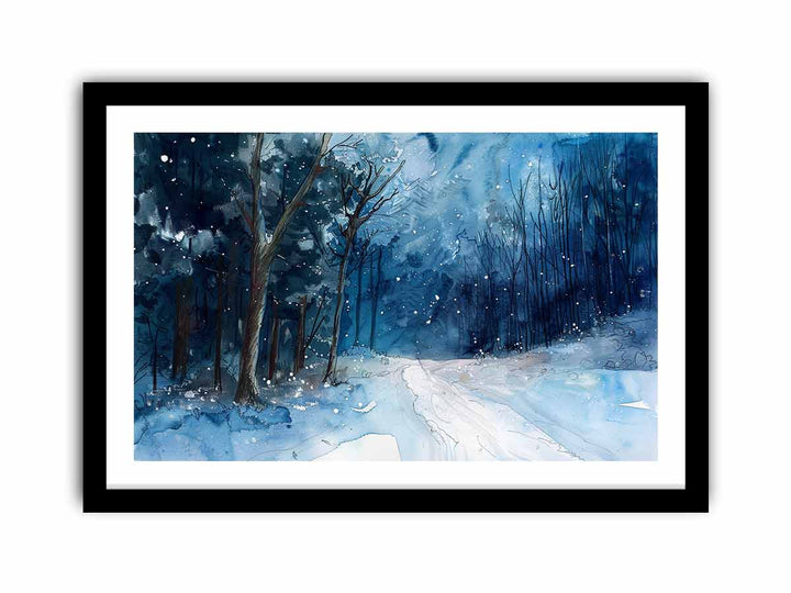 Winter   Art Print