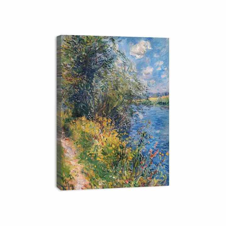 Lake Side  Canvas Print