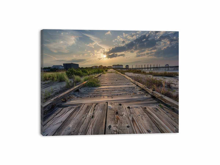 Hampton Pier Canvas Print