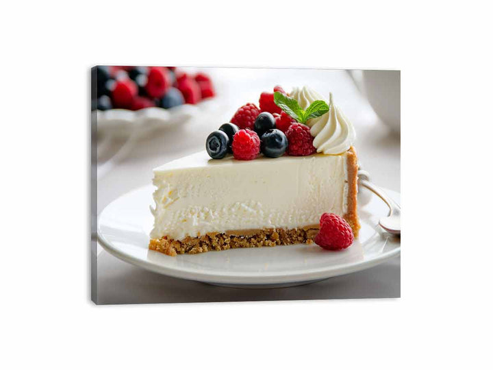 Cheesecake  Canvas Print