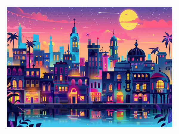 Vibrant Cityscape 