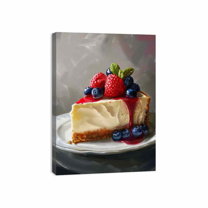 Cheesecake  Canvas Print