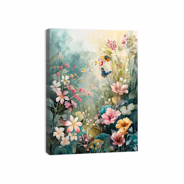 Garden Flowers  Canvas Print