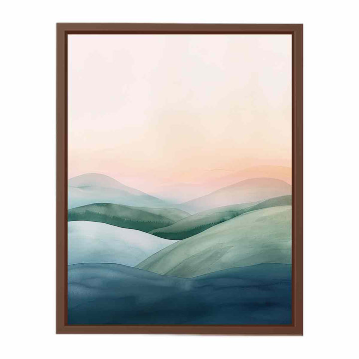 Serene Landscape   Poster