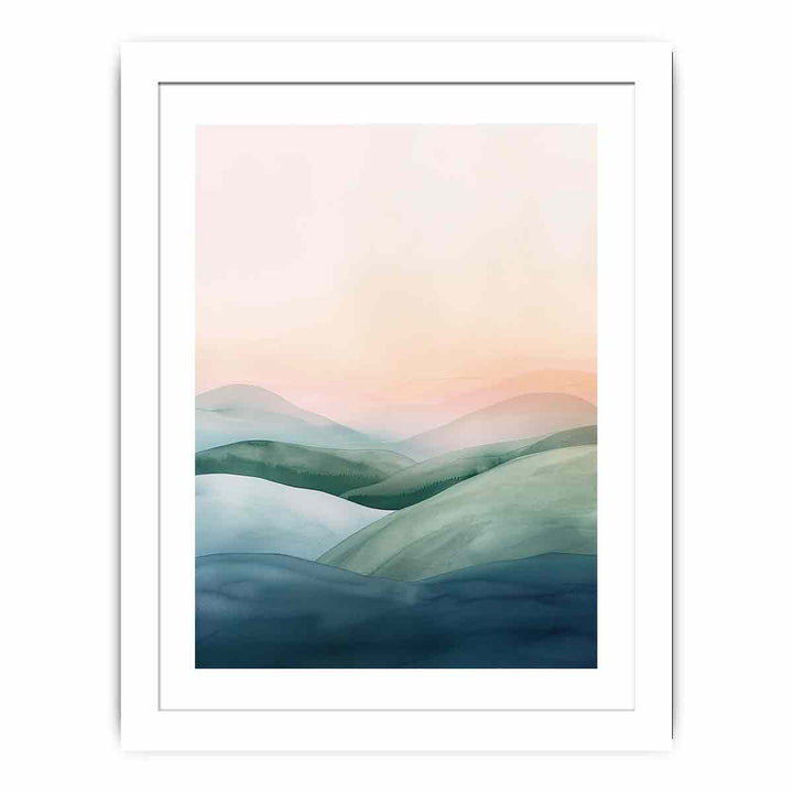 Serene Landscape  Streched canvas