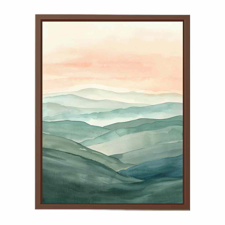 Serene Landscape   Poster