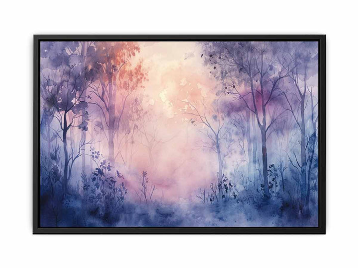 Misty Forest   Painting