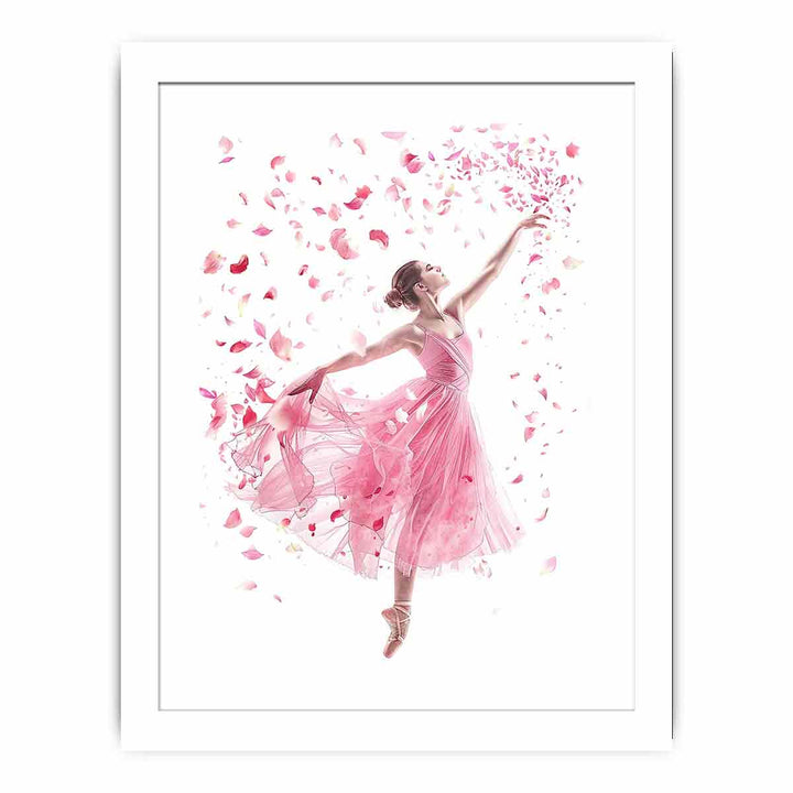 Ballet Dancer Streched canvas