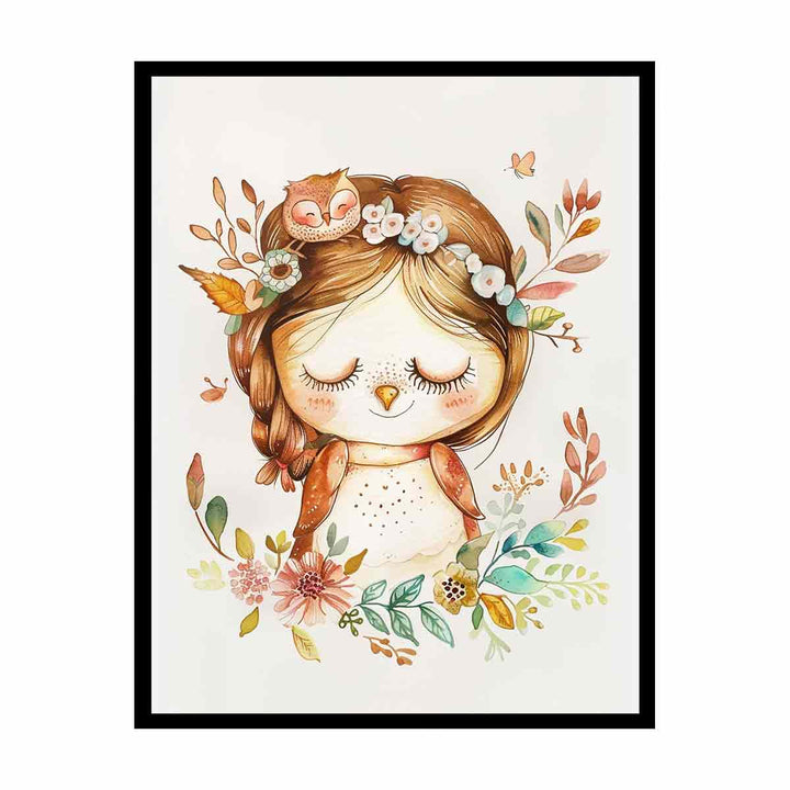 Lady Owlet  Painting