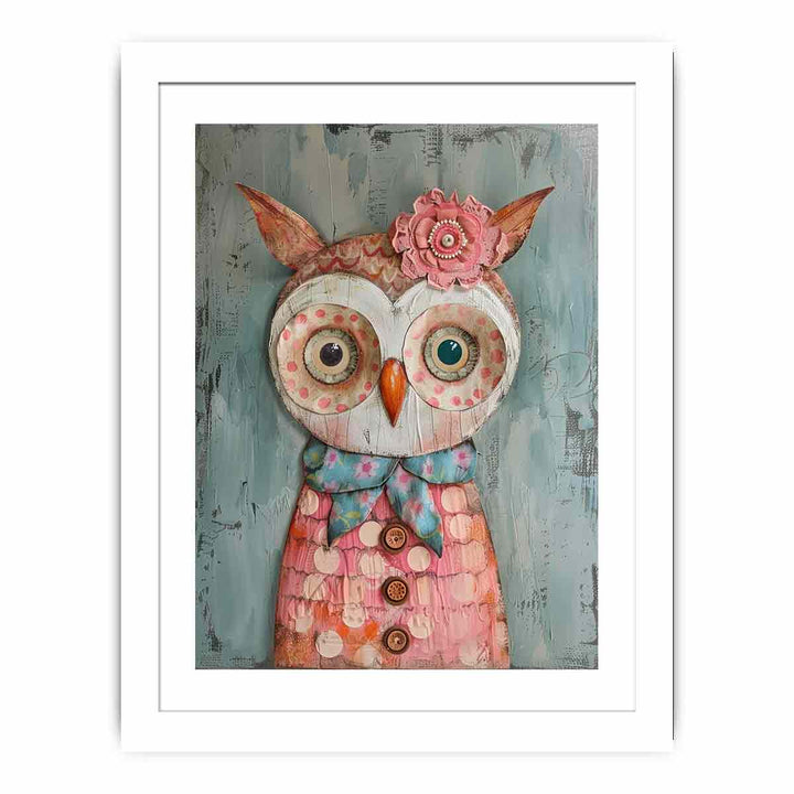 Baby Owl  Streched canvas