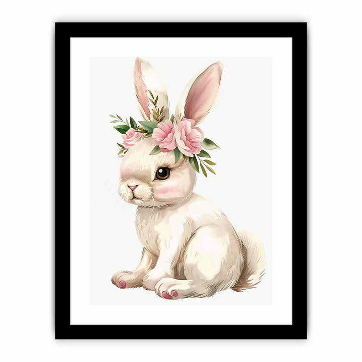 Cute Bunny   Art Print