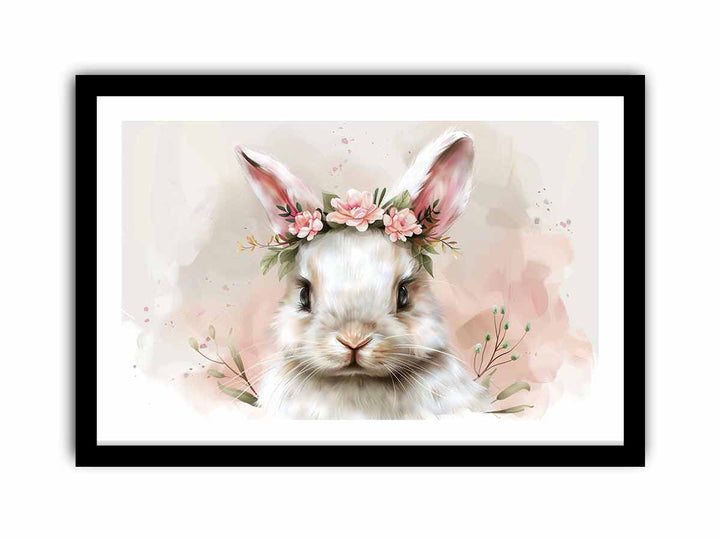 Cute Bunny   Art Print