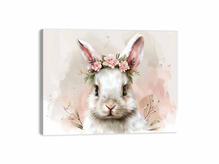 Cute Bunny  Canvas Print