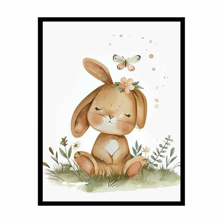 Baby Rabbit  Painting