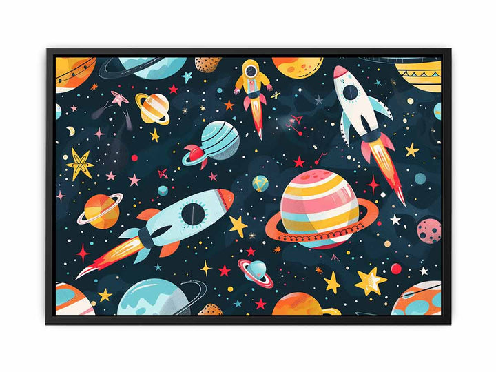 Space Adventure    Painting