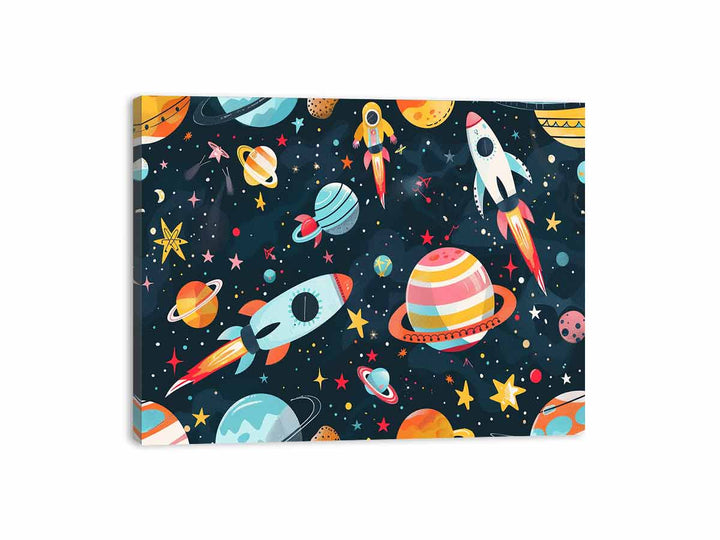 Space Adventure   Canvas Print