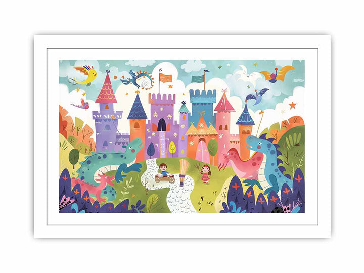 Magical Kingdom Streched canvas