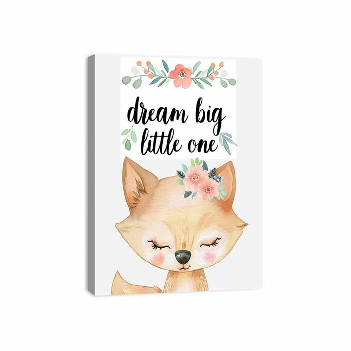 Dream Big Little One Canvas Print