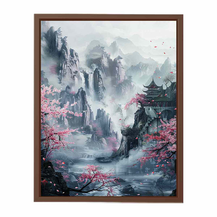 Asian Landscape   Poster