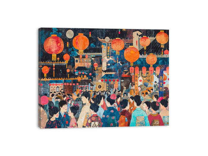 Market  Canvas Print