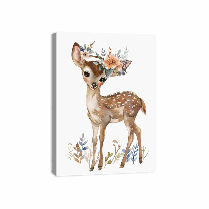 Cute Deer  Canvas Print