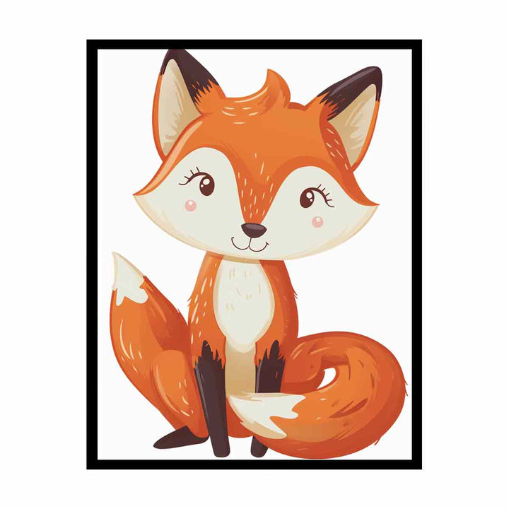 Cute Fox   Painting