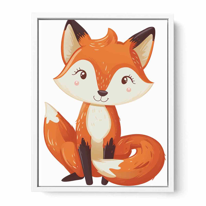 Cute Fox  Framed Print